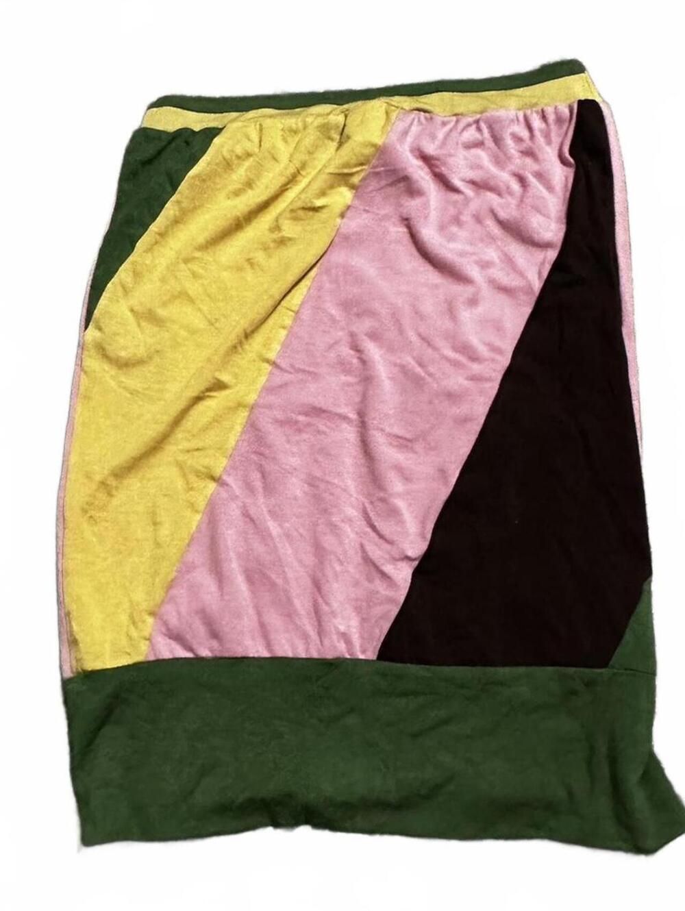 Y2K 579 Color Block Vintage Tube Top Size M
